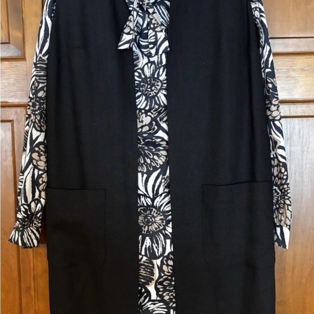 Vintage Women’s 1950s 2 Piece Dress Overshirt Handmade See Measurements